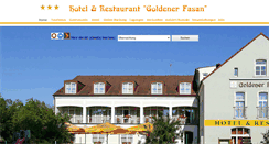 Desktop Screenshot of hotel-oranienbaum.de